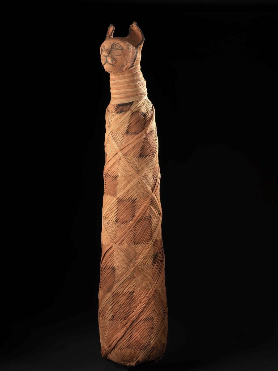 Onbekende kunstenaar – Kattenmummie (200-400 v.C.) 